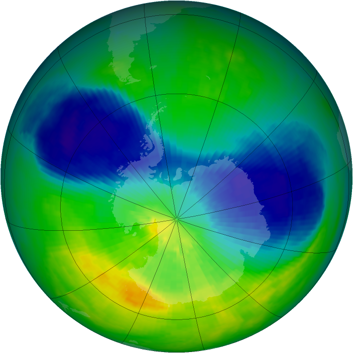 Ozone Map 2002-09-24